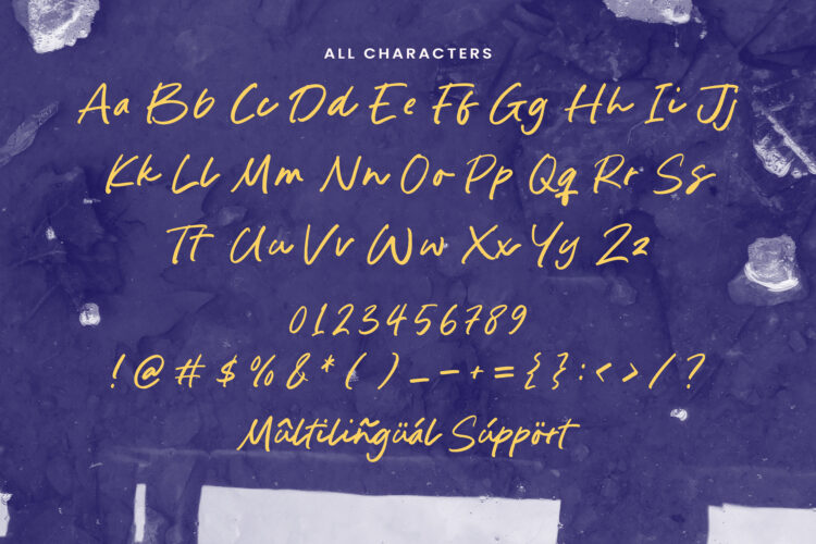 Indigo Hunter - Handbrushed Script Font - Image 6