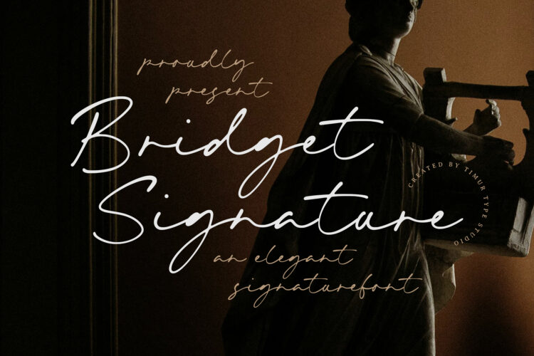 Bridget Signature - Elegant Signature Font