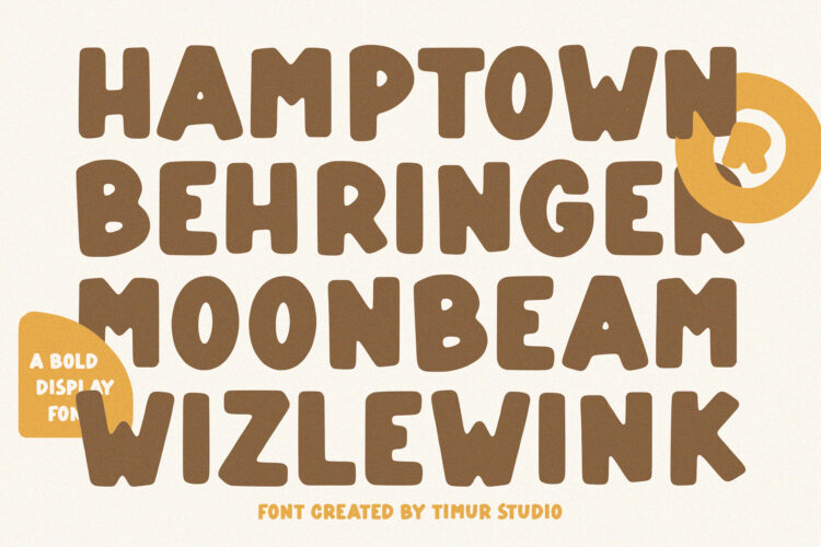 Bear Nose - Bold Display Handwritten Font - Image 2
