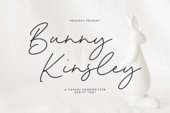 Bunny Kinsley - Casual Handwritten Script Font