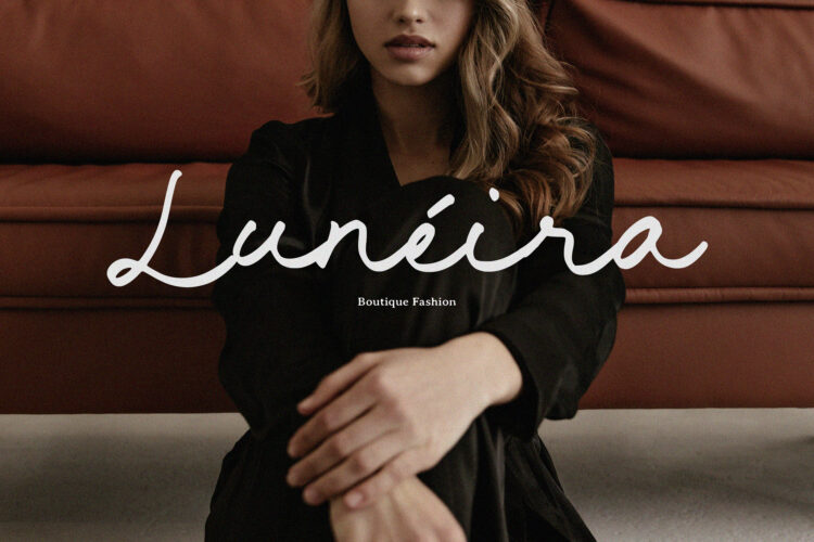 Lorieta Huxley - Modern Handwritten Script Font - Image 4