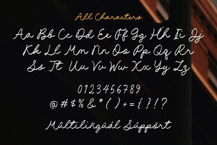 Lorieta Huxley - Modern Handwritten Script Font - Image 6