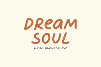 Dream Soul - Playful Handwriting Font